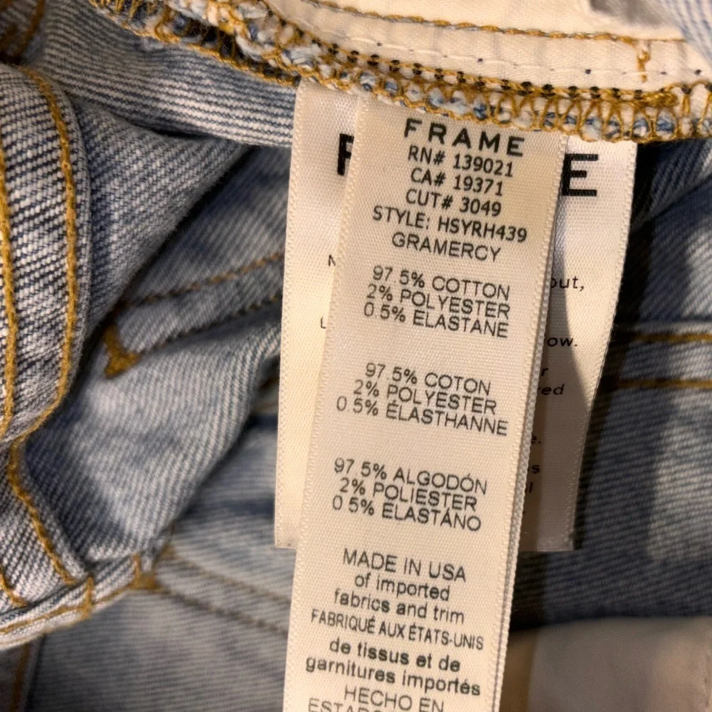 Frame Denim excellent preowned